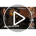 Halloween Groundbreaker Pumpkin Animatronic with Sound & Lights - Indoor Outdoor Spooky Decor