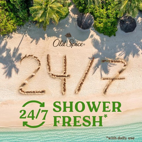 Old Spice Body Wash for Men - 24/7 Fresh Cleanse with Fiji Coconut Scent | Gentle on Skin, 30 oz (Pack of 4)