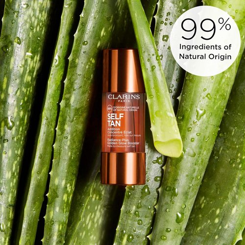 Clarins Self Tanning Face Booster - Natural, Long-Lasting Tanning Drops for Moisturizer | 0.5 Oz