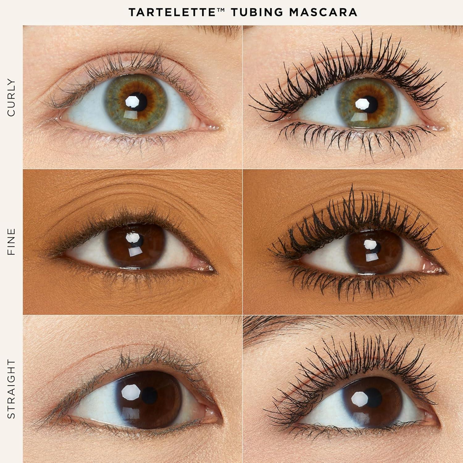 Tarte Best of Tarte Mascara Trio Set - Volume & Length with Tartelette Tubing | Travel Size, Smudge-Proof, Black