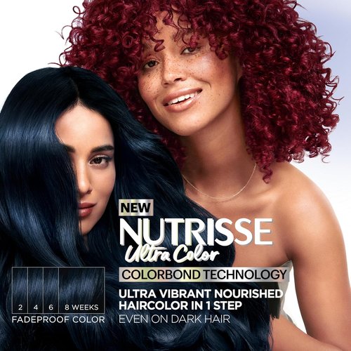 Garnier Nutrisse Ultra Color Hair Dye - Permanent, Vegan & Cruelty-Free | LB2 Ultra Light Natural Blonde, 1 Count