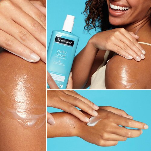 Neutrogena Hydro Boost Body Gel Cream - Hydrating Lotion with Hyaluronic Acid for Normal to Dry Skin | 16 OZ