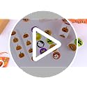 Halloween Stickers Bulk - 1000pcs 1.5 Inch Cute Ghost Pumpkin Spider Design with Variation Pumpkin Spider