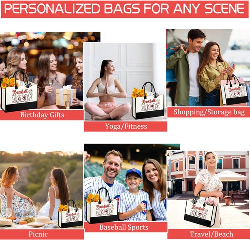 SiplyHaven Baseball Mom Gifts, Baseball Mom Essentials, Valentines Day Birthday Gifts for Mama Women