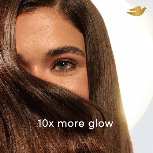 Dove Damage Therapy Bi-Phase Serum & Oil - UV Repair & Glow for 70 Hour Hair Protection | 3.9 fl oz