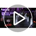 Solar Ghost Lights Outdoor Halloween Decorations - Cool White 6-Pack