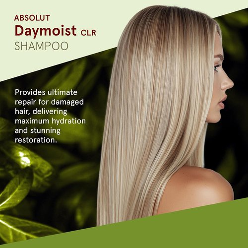 Inoar DayMoist Shampoo - Deep Hydration & Repair with Argan Oil Complex | 16.9 Fl Oz
