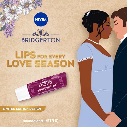 NIVEA Blackberry Pie Lip Balm - Nourishing Tinted Lip Care with Shea Butter | Limited Edition 0.17 Oz