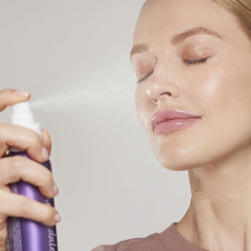 Jane Iredale Calming Lavender Hydration Spray - Natural Moisture-Locking Facial Mist for Soothing Redness & Makeup Setting | Vegan, Gluten-Free