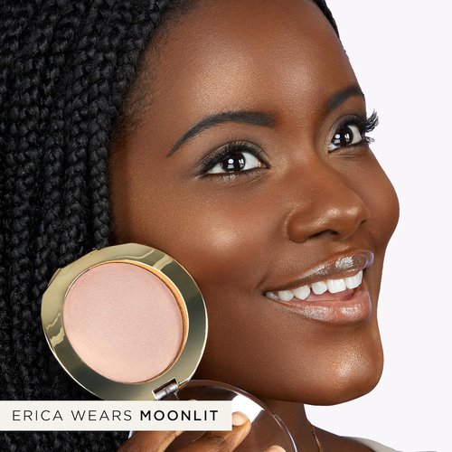 Tarte Shape Tape Glow Powder - Buildable Highlighter with Mineral Pigments & Diamond Powder for Radiant, Luminous Shine
