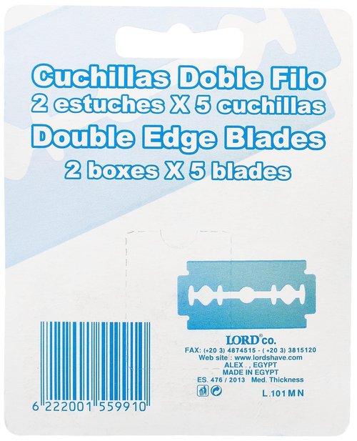 50 Crown Super Stainless Double Edge Safety Razor Blades