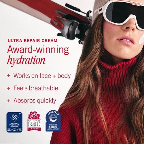 First Aid Beauty Dry Skin Rescue Kit - Hydrating Skincare Routine Set with Face Cleanser, Hydrating Facial Pads & Ultra Repair Cream Face Moisturizer