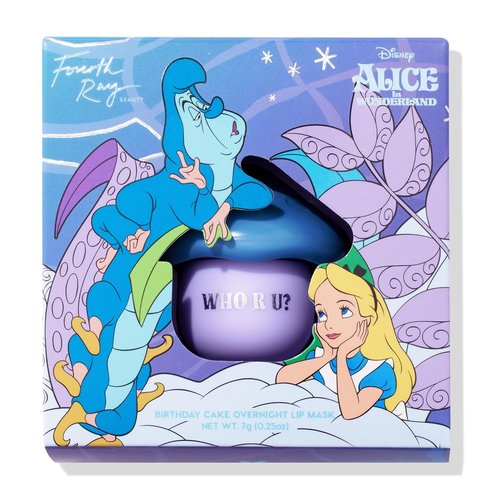 ColourPop x Alice In Wonderland Lip Mask - Limited-Edition Leave-On Moisturizer & Overnight Treatment - Replenishes Dry Lips with Shea Butter, Squalane & Vitamin E - Pure Madness (0.25 oz)