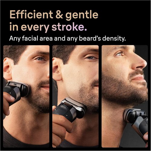 Braun Series 9 PRO+ Electric Shaver - Wet & Dry Razor with Pro SensoAdapt & 6-in-1 SmartCare Center | Silver