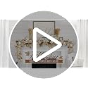 Autumn Maple Leaf Garlands - 2 Pack 6Ft Rustic Fall Decorations for Home