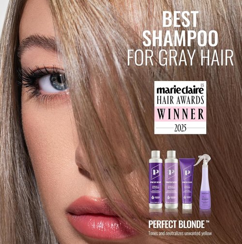 PRAVANA The Perfect Blonde Purple Toning Conditioner - Neutralizes Brassy Tones | Enhances Shine & Protection | Vegan & Cruelty-Free