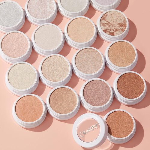ColourPop Super Shock Highlighter - High-Pigment Crème-Powder Makeup - Buildable & Blendable Formula | Lunch Money (0.15 oz)