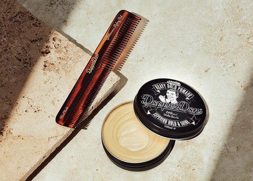 Dapper Dan Heavy Hold Pomade - Strong Hold & High Shine Hair Styling Product | 2 x 3.38 fl oz