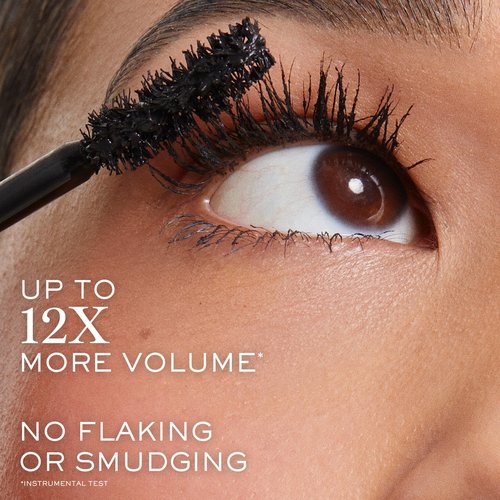 Lancôme Cils Booster XL Mascara Primer & Monsieur Big Volumizing Black Mascara Duo - Voluminizing & Priming Travel Size Makeup Set - For Instant False Lash Look & Big Volume