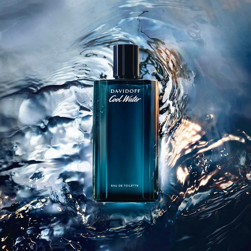 Davidoff Cool Water Cologne - Aromatic Men's Eau de Toilette with Coriander, Mint & Lavender - Long Lasting Fragrance