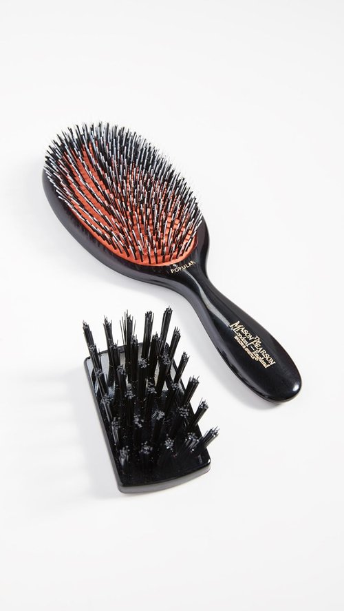 Mason Pearson Hair Brush - Popular Mixture for All Hair Types | Lightweight 0.5 lb Design