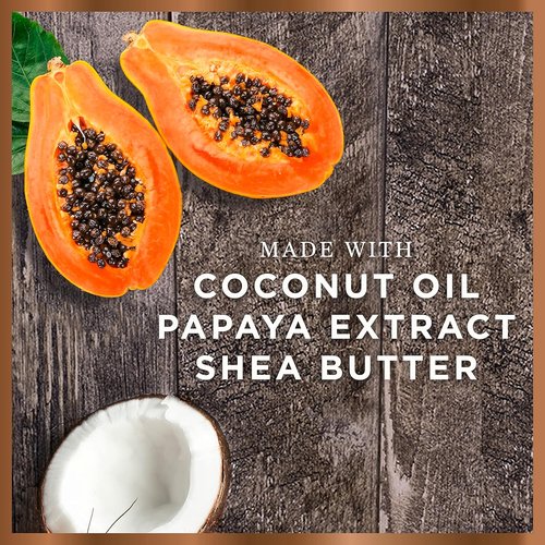 Nubian Heritage Coconut Papaya Body Wash - Hydrating Cleanser for Dry Skin | 13 oz