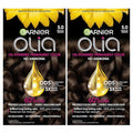 Garnier Olia Hair Color - Ammonia-Free Permanent Dye for 100% Gray Coverage | 5.0 Medium Brown, 2 Count