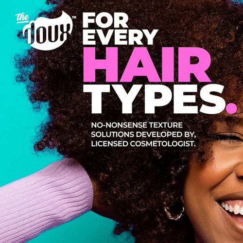 Doux POP LOCK Curl Forming Glaze - Anti-Humidity Gel with Honey & Argan Oil for Natural Hair