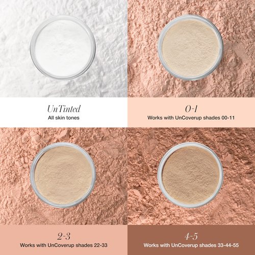 RMS Beauty UnPowder, Finishing Powder Makeup, Pore Minimizer for Face, Talc Free Setting Powder, Translucent Powder, Loose Powder Makeup, Face Powder