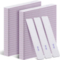 Xinnun 150 Pcs Nail Files 80/80 Grit Double Sides Professional Reusable Emery Board Nail Files for Acrylic Manicure Tools Suit for Home Salon