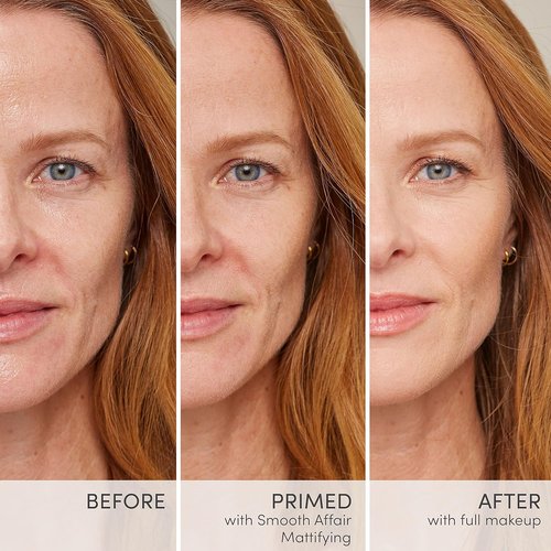 Jane Iredale Smooth Affair Facial Primer & Brightener - Minimizes Pores & Lines | Illuminating Glow, Mattifying Finish