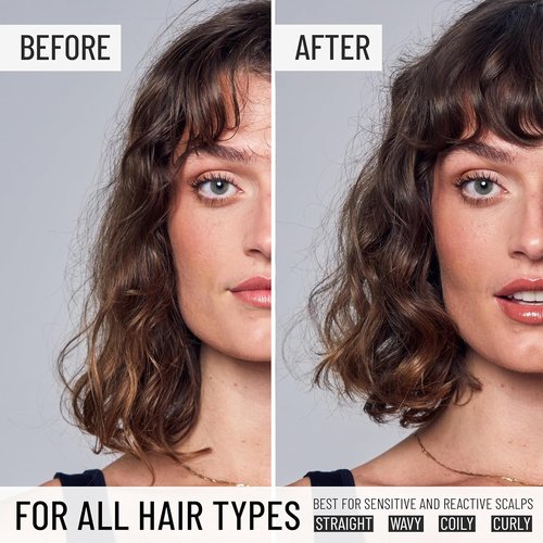 Hairstory New Wash Original - Fragrance-Free, Sulfate-Free Shampoo & Conditioner for Sensitive Scalp | 8 Fl Oz Refillable Bottle