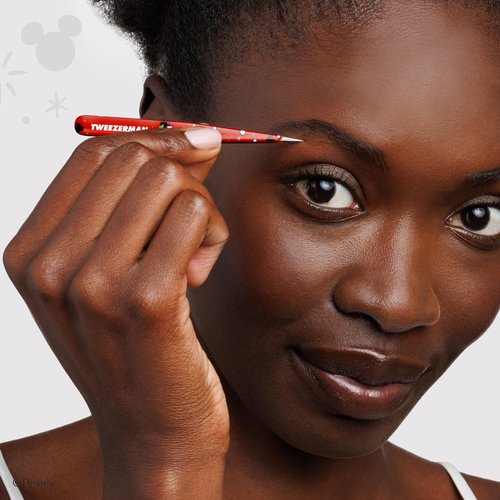 Tweezerman Magic All Around Petite Point and Slant Tweezer Set with Travel Case - Eyebrows for Women and Men