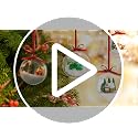 24 Clear Plastic Fillable Christmas Ornaments 3.15 Inch for DIY Crafts & Decorations