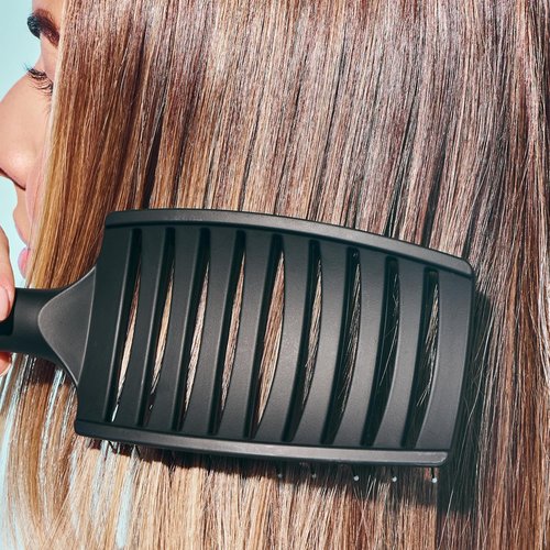 Gimme Beauty Vented Detangling Brush - Heat-Resistant for Quick Drying & Styling - Ideal for All Hair Types