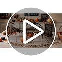 Large Halloween Rattan Spider Decorations Set - Natural Wicker, 3 Pack