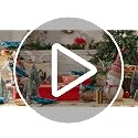 4 Pcs Christmas Peacock Ornaments Blue Feather Tail Glitter Holiday Decorations Variation of THIS listing