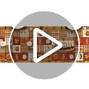 Buffalo Plaid Pumpkins & Turkey Thanksgiving Table Runner - 13 x 90 Inch Orange