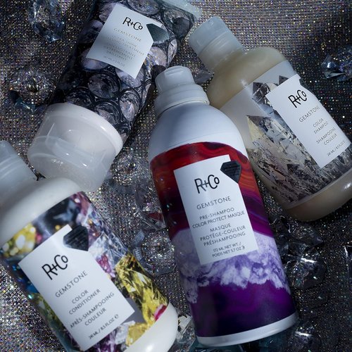R+Co Gemstone Ultra Shine Glossing Treatment - Luxurious Gloss for All Hair Types | 147 ml / 5 oz