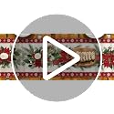 Christmas Poinsettia Table Runner 13x60 Inch Holiday Home Decor - Red Variation