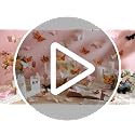 Black Feather Butterfly Wall Decor Set - 36 Monarch Decorations, 3 Sizes, Indoor & Outdoor Use (Variation: Black / 36)