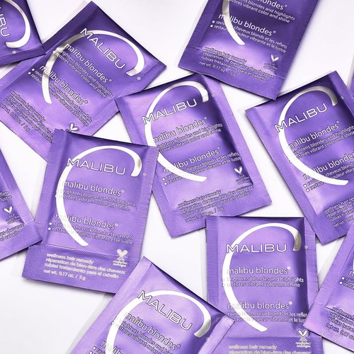 Malibu C Blondes Wellness Remedy - Restore Vibrance & Shine for Bleached or Natural Blonde Hair with Vitamin C