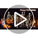 16-Inch Light Up Skeleton Halloween Decorations - 10 Pack Posable Full Body Props