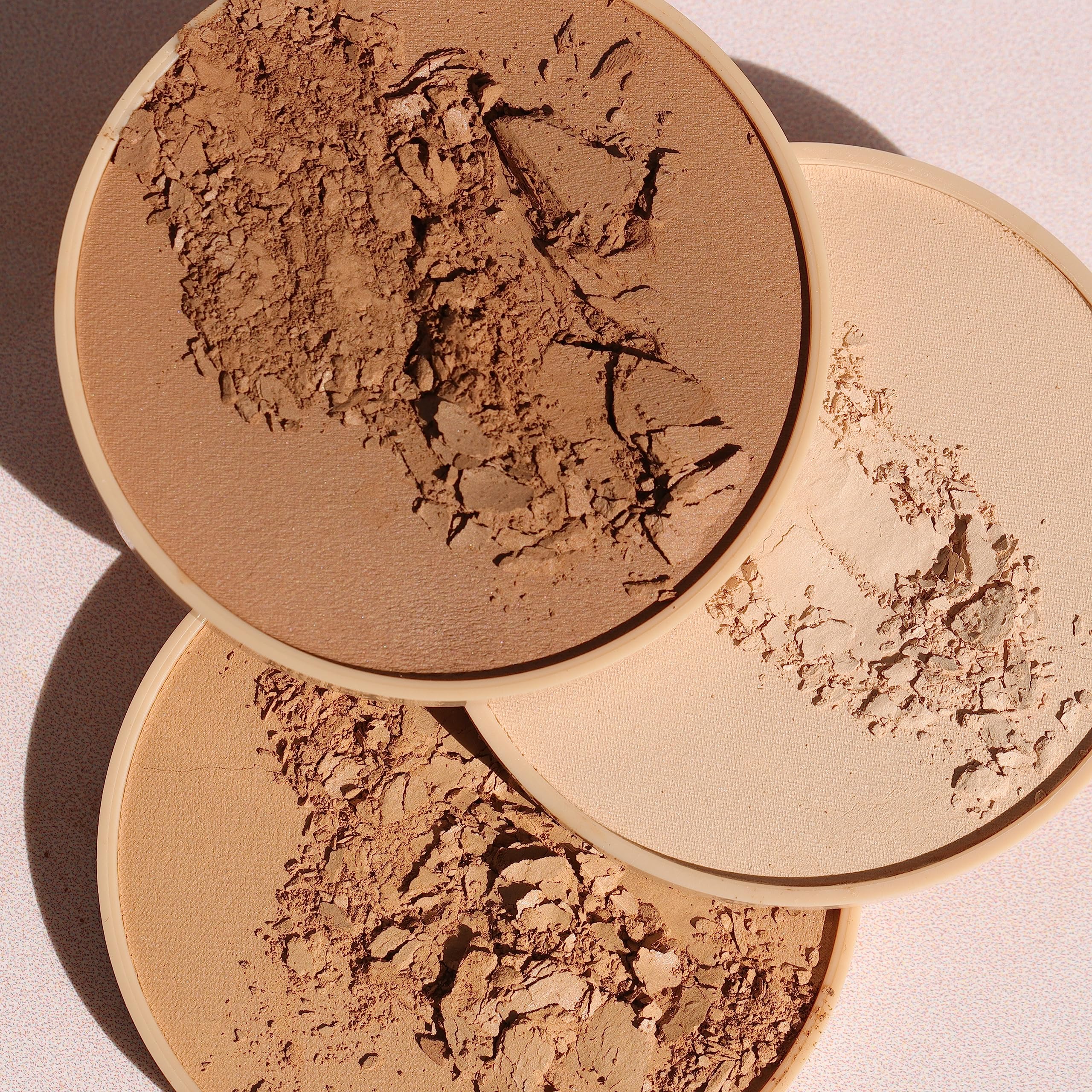 Wander Beauty Wanderlust Powder Foundation - Golden Medium - Blur & Even Skin Tone - Perfect & Hydrate With Hyaluronic Acid, Aloe, Honeysuckle, & Vitamin E - Lightweight, Buildable Coverage - 0.31 oz