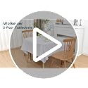 Orange Washable 36x36 Inch Square Tablecloth for Dining & Events - 2 Pack