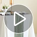 Light Pink Cheesecloth Table Runner 10ft Fall Autumn Wedding Party Decor - Jugbey