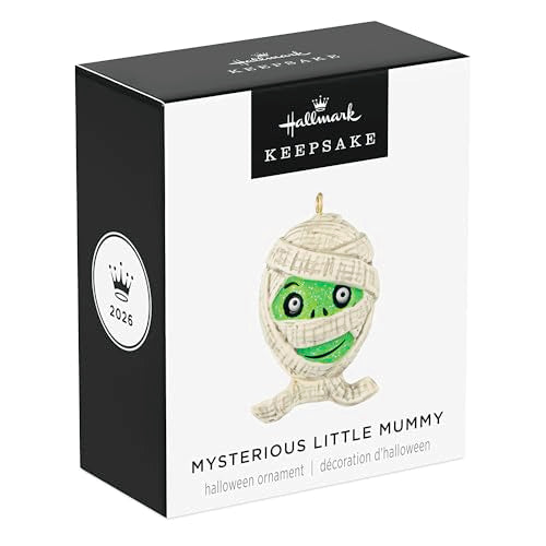 2026 Mysterious Little Mummy Christmas Ornament - Hallmark Keepsake Halloween Decoration