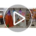 Outdoor Halloween Ghost Light-Up Decor - Ghost Witch Variation