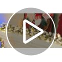 Joyhalo 2-Pack Battery-Operated Christmas Garland with Lights & White Berries – 5.9Ft