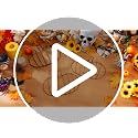 3 Pieces Fall Pumpkin Wreath Frame - 15 x 11 Inch Metal Wire Halloween & Thanksgiving Decor Variation of 3